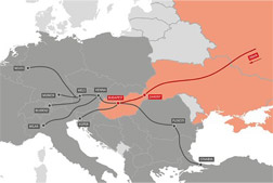 中国新丝绸之路经济带在匈牙利物流的各种领域
